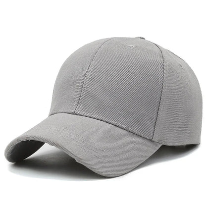 Plain Baseball Cap – Unisex Adjustable Snapback Dad Hat