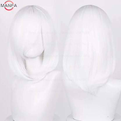 Anime Cosplay Wig - 40cm Medium Straight Wig with Bangs