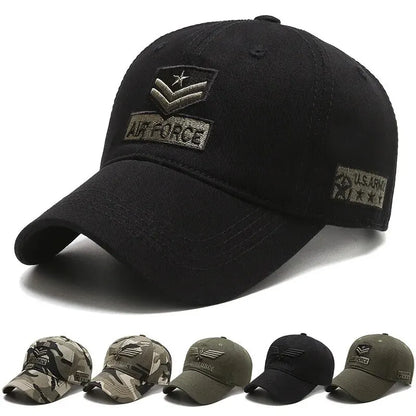 Air Force Tactical Baseball Cap – Adjustable Outdoor Hat