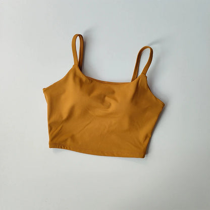 Women's Push-Up Sports Bra with Fixed Removable Pads