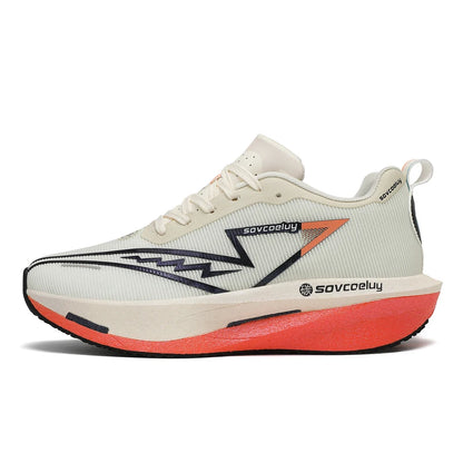 Carbon Plate Running Shoes – Non-Slip Shock-Absorbing Sports Sneakers
