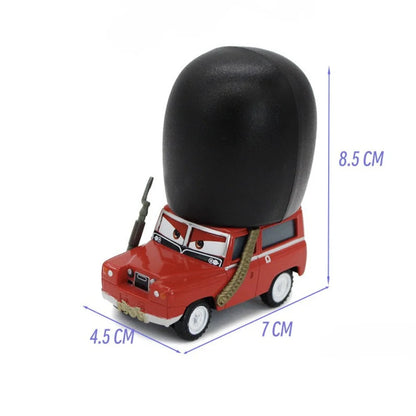 Pixar Cars Die-Cast Metal Model Cars – Lightning McQueen & Friends
