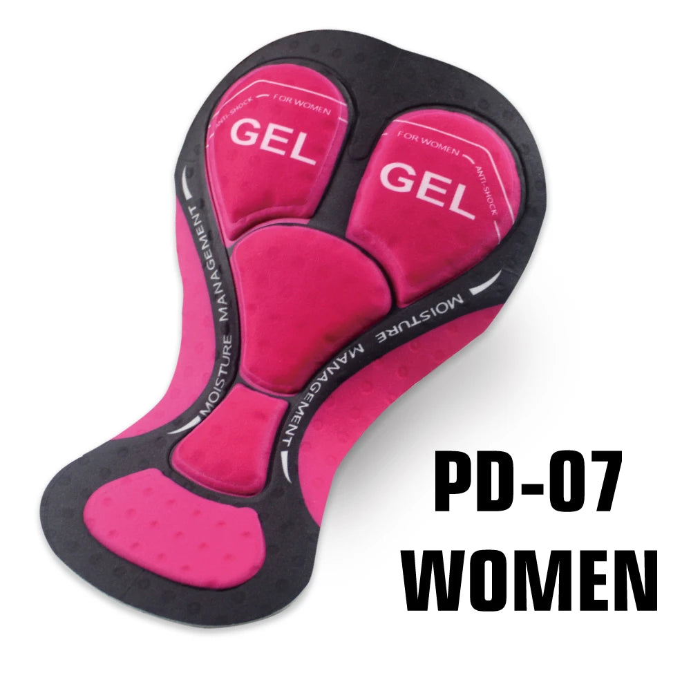 Cycling Seat Pad Insert – 3D/5D/12D Gel Cushion for Men & Women