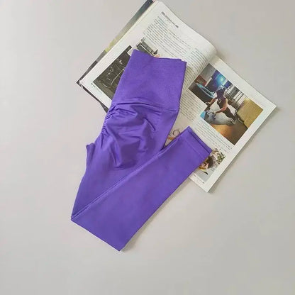 Seamless High-Waist Scrunch Butt Yoga Leggings