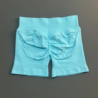 Scrunch Butt Biker Shorts for Women – High Waist Gym Workout Yoga