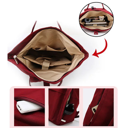 Large Capacity Laptop Backpack for Women