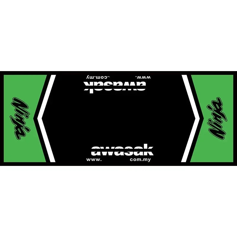 Motorcycle Parking Mat – Racing Display Carpet for Bike & Garage
