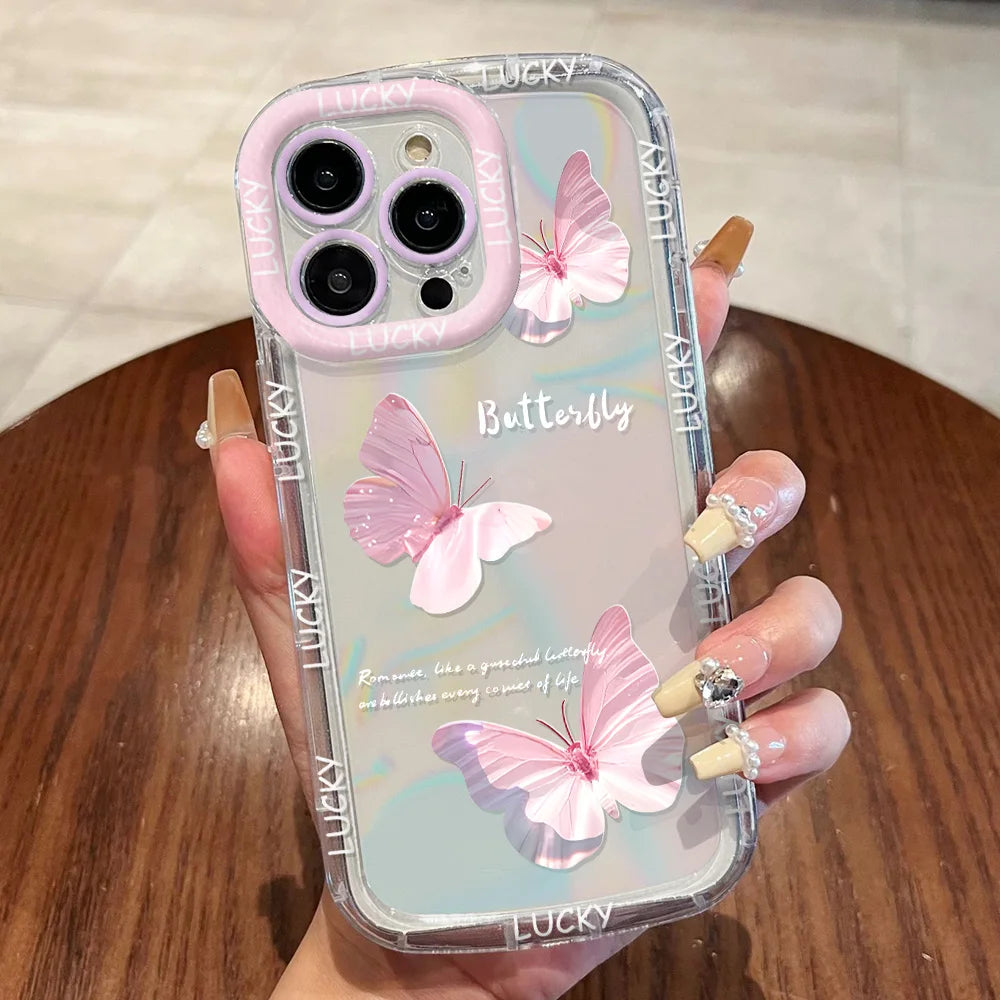 Cut Cat Aninal Phone Case Iphone 15 Funda 16 17 Pro Max 11 13 14 12 7 8 Plus Se 2020 Air 17promax