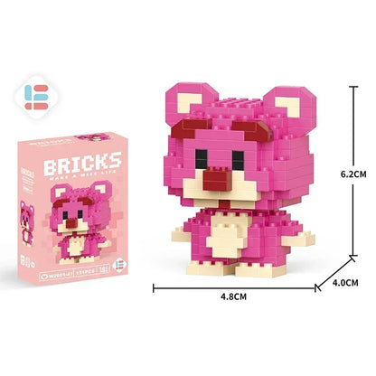 Disney Tsum Tsum Mini Building Blocks – Cartoon Micro Brick Figures