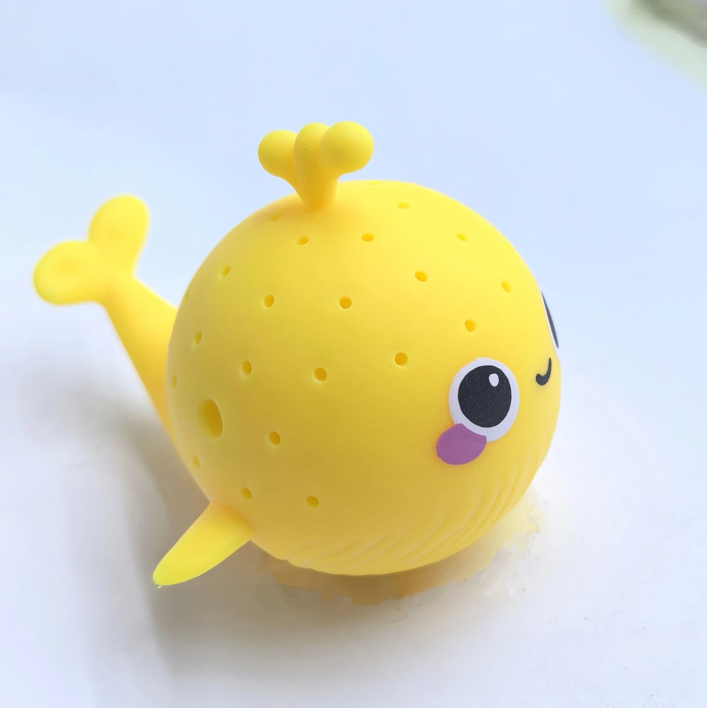 Whale Sponge Baby Bath Toy – Water Squeezing Stress Relief