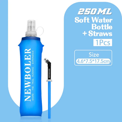 Collapsible Soft Flask Water Bottle for Running – 250ml / 500ml