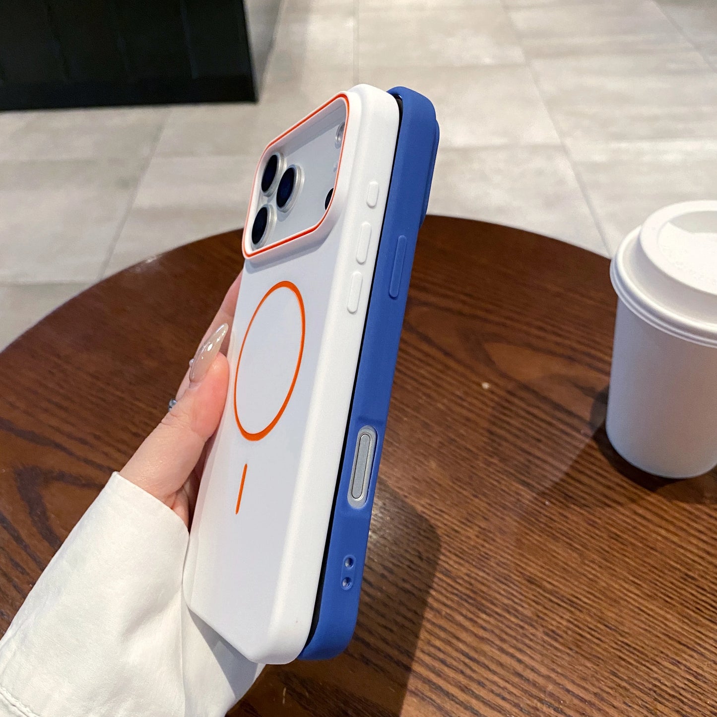 Ultrathin Simple Magnetic Phone Case Iphone 11 12 13 14 15 16 17 18 Pro Max Air Wireless Charging