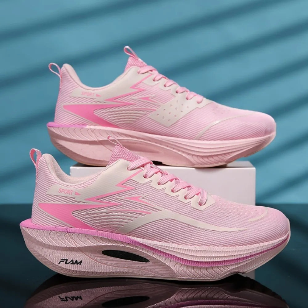 Mesh Running Sneakers – Unisex Sport Shoes with Cushioned Sole