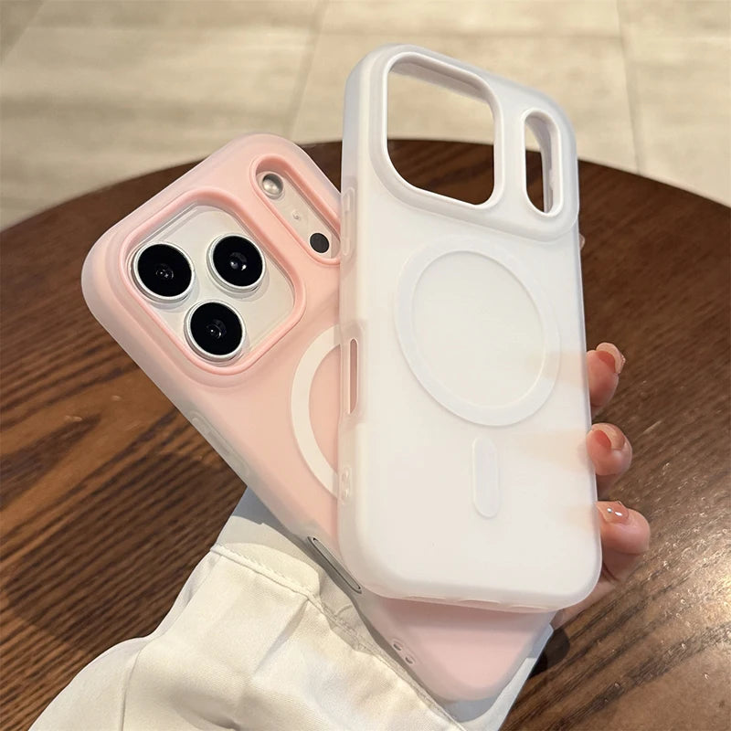Candy Color 2 IN 1 Magnetic iPhone Case