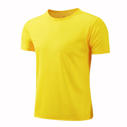 Men's Quick-Dry Sports T-Shirt – Running & Soccer Jersey