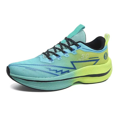 Carbon Plate Running Shoes – Soft Cushion Shock-Absorbing Unisex Sneakers