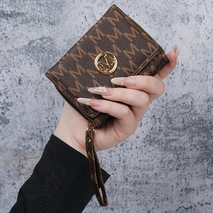Women's Short PU Leather Wallet – Luxury Coin Purse