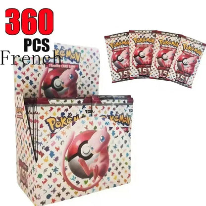 French Pokemon Cards 360 Pieces Booster Box Set