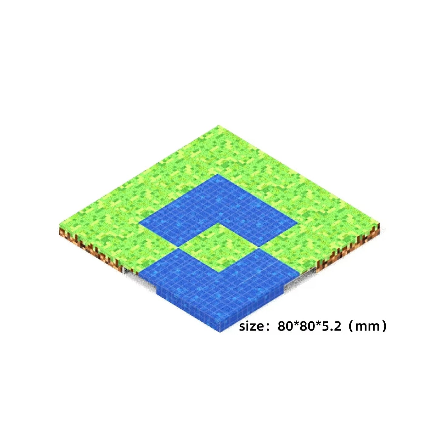 Magnetic Building Block Base Plate – Compatible Puzzle Toy for Kids