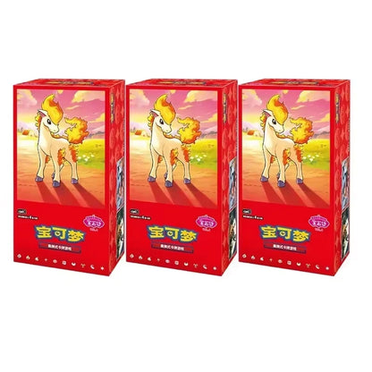 Stock Pokemon Gem Pack Vol 4 Booster Box Simplified Chinese 5 Gempack Vol4