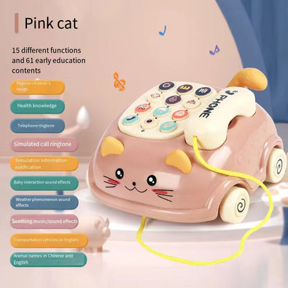 Baby Phone Car Toy – Educational Storyteller for Toddlers