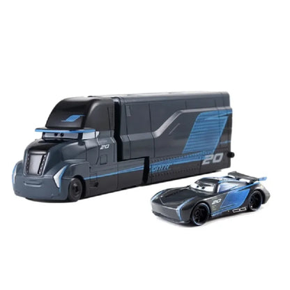 Pixar Cars Die-Cast Toy – Lightning McQueen, King & Ramirez