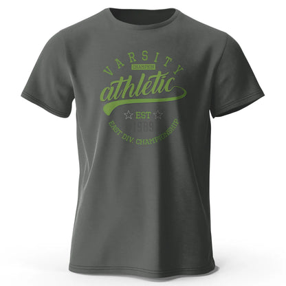 Vintage Varsity Graphic T Shirt 100% Cotton Unisex Tee