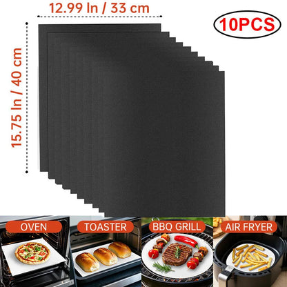 Non-Stick BBQ Grill Mat & Oven Liner – Reusable