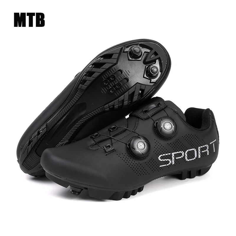 SPD Cycling Shoes - Breathable MTB & Road Bike Sneakers for Men and Women