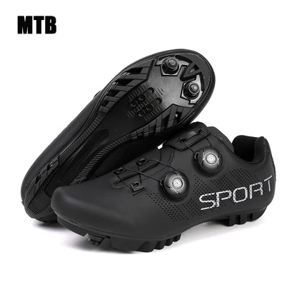 SPD Cycling Shoes - Breathable MTB & Road Bike Sneakers for Men and Women