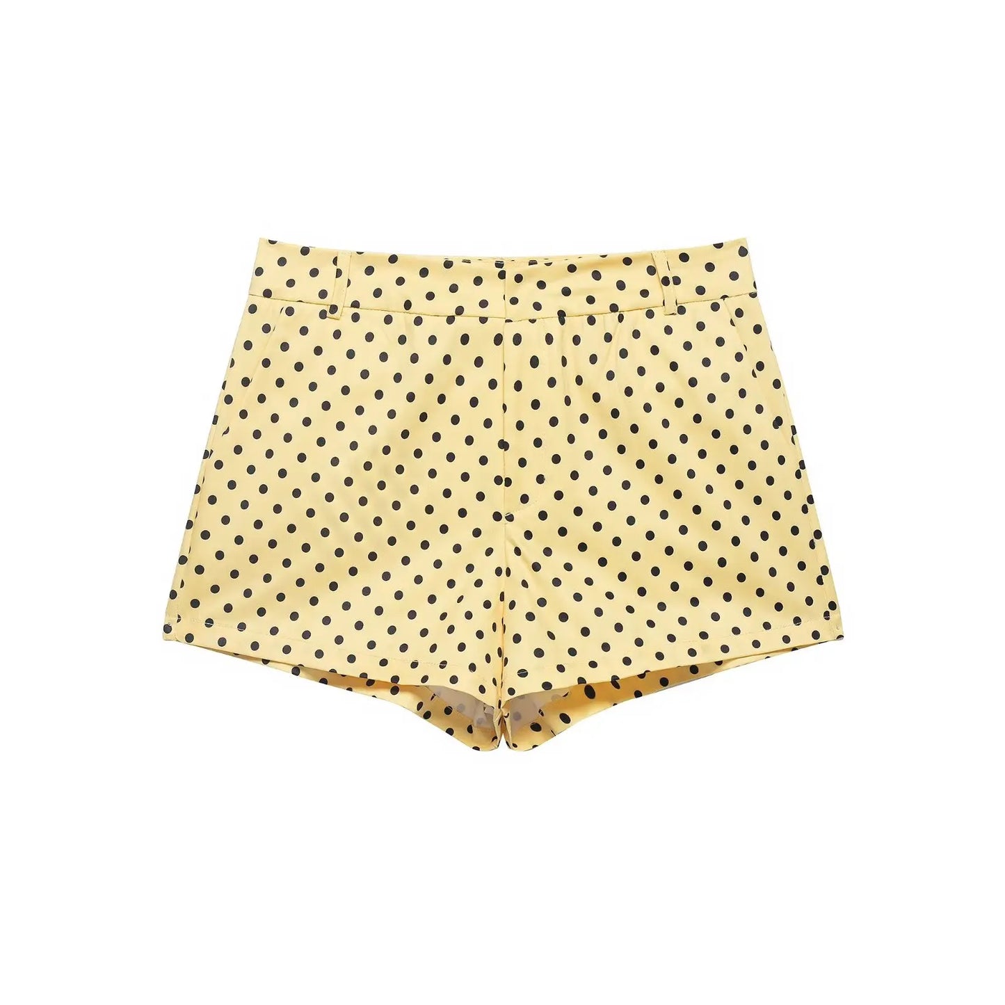 Women's Polka Dot Jacket & Shorts Set