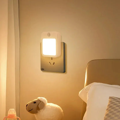 Night Light Motion Sensor Led Eu Us Plug Lamps Children S Night Light Wireless Lamp Bedside Table