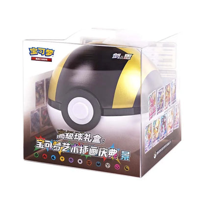 100 Original P0ke Ball Master Balls Premium Gift Box Pok M0n Cards Ptcg Simplified Chinese Pack