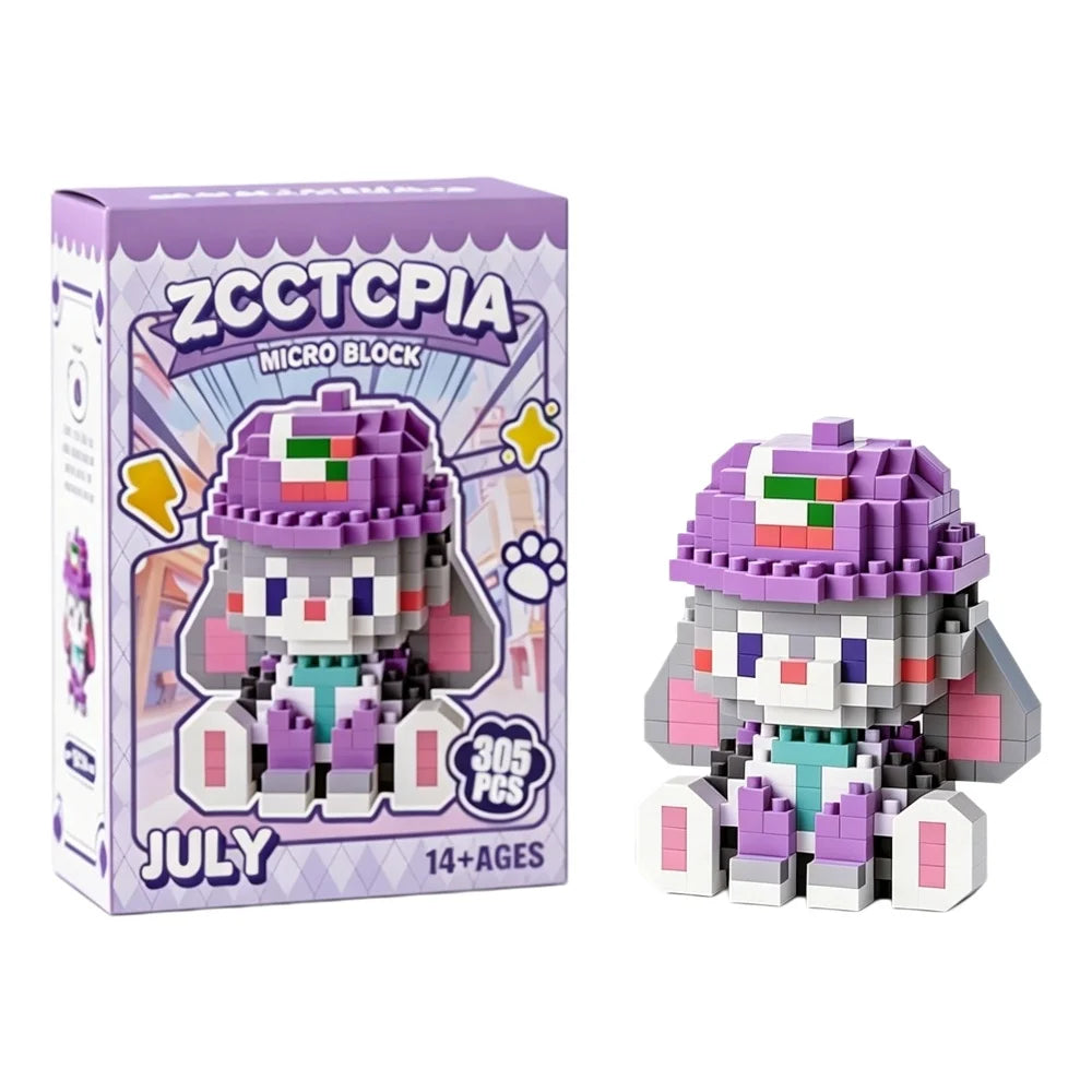 Disney Tsum Tsum Mini Building Blocks – Cartoon Micro Brick Figures