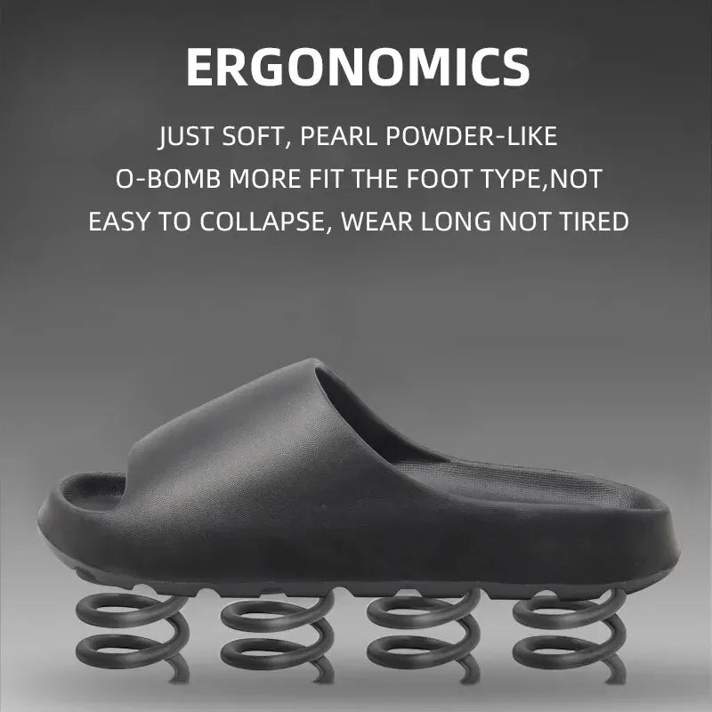 EVA Slide Slippers Unisex Thick Soft Sole Indoor Outdoor Sandals