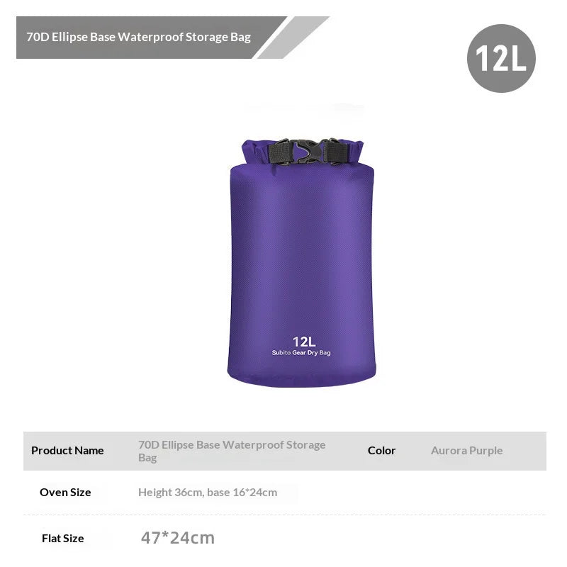 Waterproof Dry Bag – Ultralight Roll-Top Sack 3L–35L