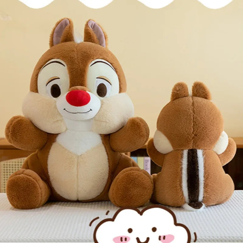 Chip 'n' Dale Squirrel Plush Toy 9.8in – Kawaii Stuffed Doll Gift