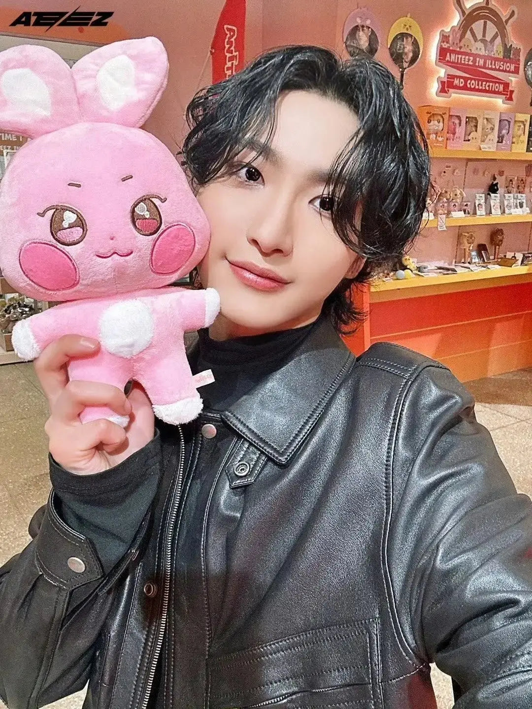 ATEEZ Kawaii Plush Doll Stuffed Animal Kpop Fan Gift