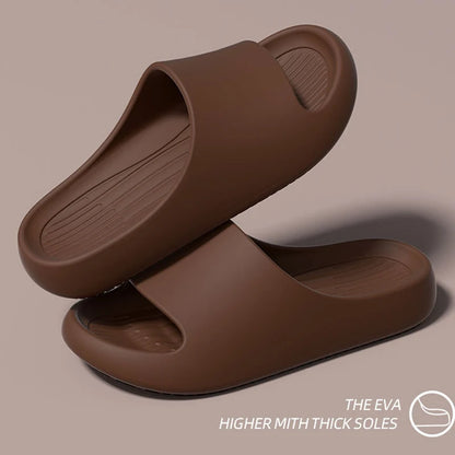 Big Size 50 51 Summer Slippers Men Women Eva Lightweight Open Toe Quick Dry Home Slides Flat Sandals