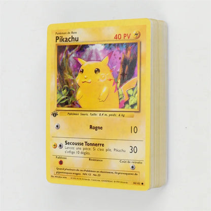 French Version 1996 Year 1st Edition Pok Mon Card Charizard Pikachu Mewtwo Blastoise Collecting Toys