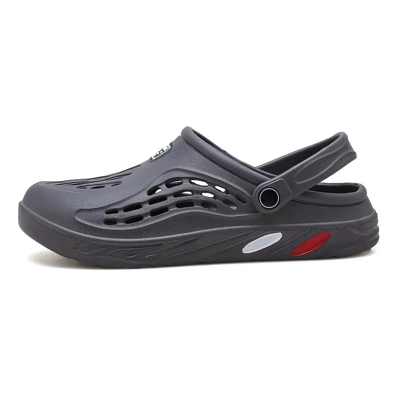 Summer Men Sandals Light Eva S Casual Shoes Hole Clogs Lovers Home Garden Outdoor Male Beach Flat