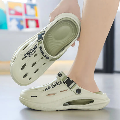 Men's Sport Clogs – Non-Slip Soft Beach Shoes for Summer