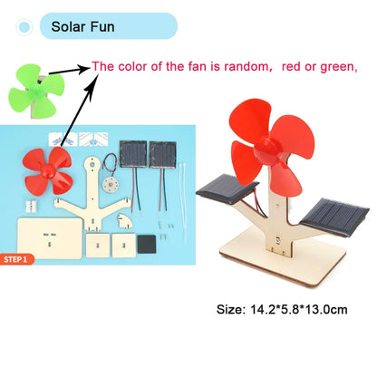 DIY STEM Science Experiment Kit for Kids – Handmade Assembly Model Toy (32 Designs)