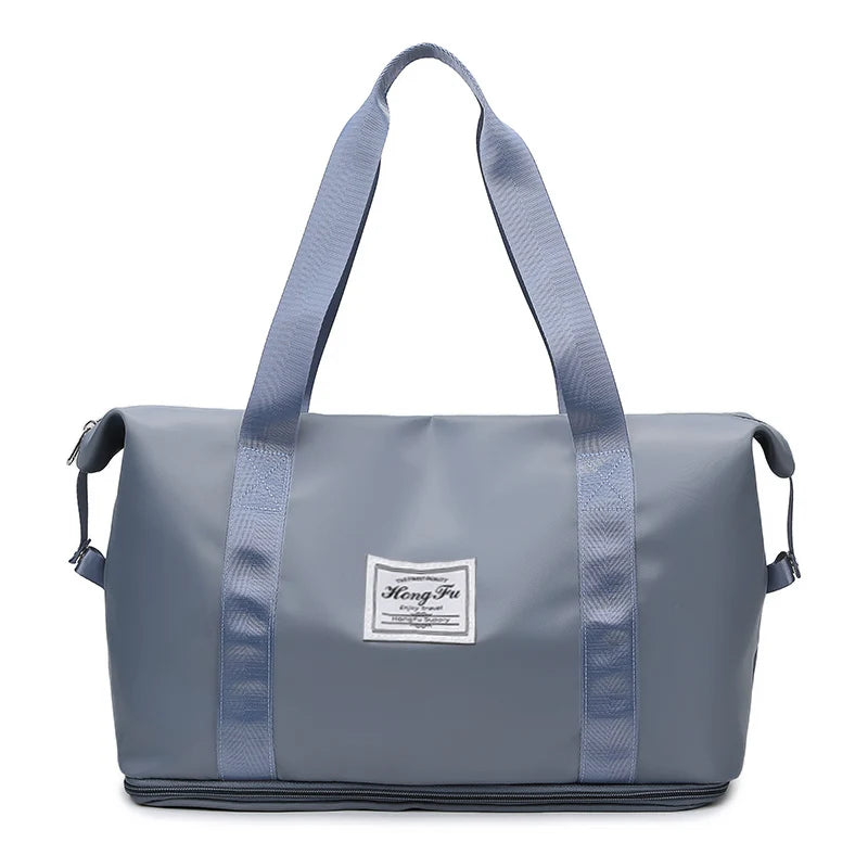 Waterproof Gym Duffle Bag for Women – Large Nylon Tote