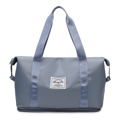 Waterproof Gym Duffle Bag for Women – Large Nylon Tote