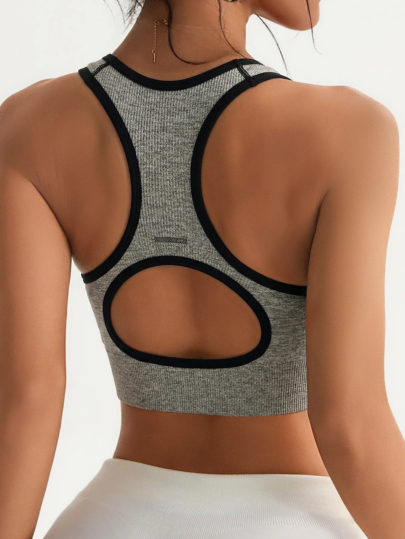 Women's Seamless Racerback Sports Bra – Workout & Yoga Top