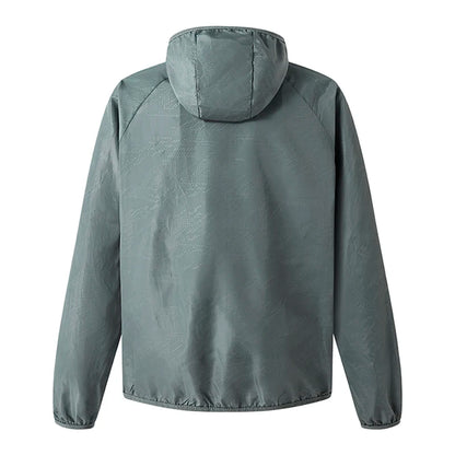 Waterproof Rain Jacket – Unisex Packable Hooded Outdoor Jacket for Camping, Fishing & Hiking