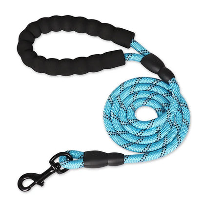 Strong Dog Leash with Soft Handle – Multiple Sizes & Colors