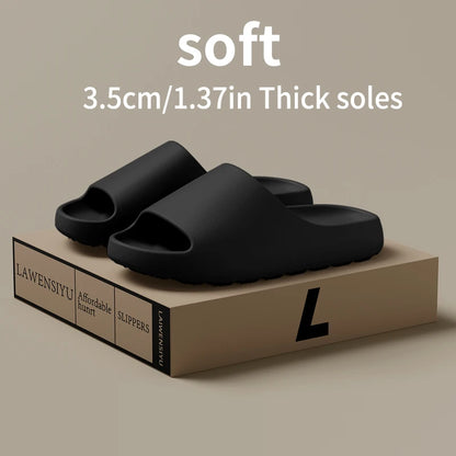 EVA Thick Sole Slide Slippers – Anti-Slip Unisex Indoor Outdoor