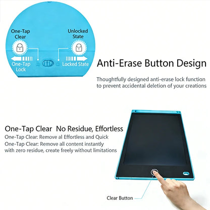 8.5-Inch LCD Writing Tablet – Kids Drawing & Doodle Board
